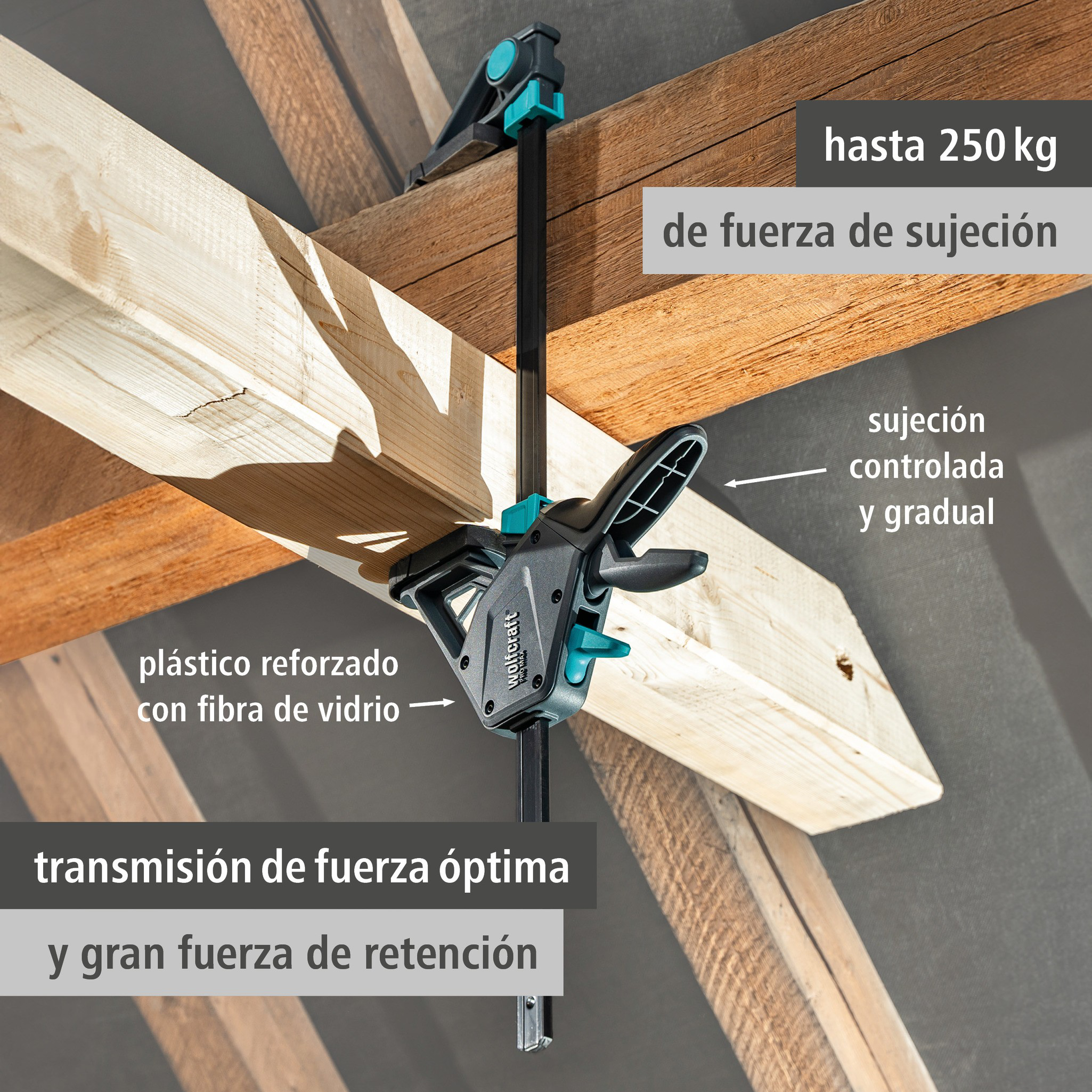 PRO MAX One-Hand Clamp (es)