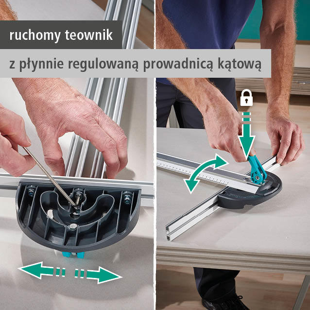 T-square with parallel cutter (pl)