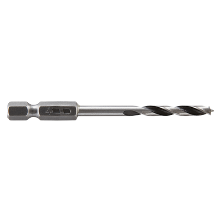 CV Wood Twist Drill Bit, Hexagon Shank