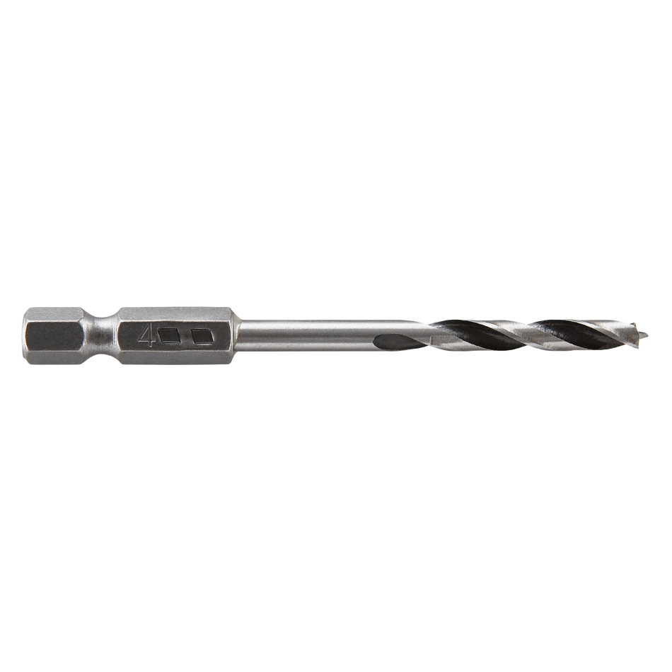 CV Wood Twist Drill Bit, Hexagon Shank