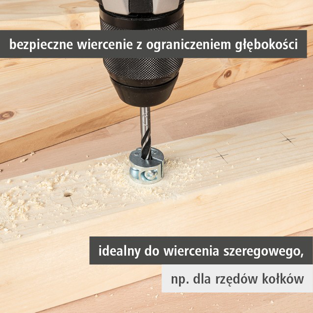 Universal Depth Stop Set, 3 Pcs. (pl)