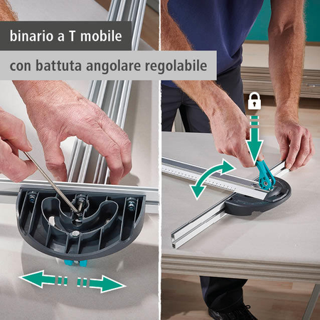 T-square with parallel cutter (it)