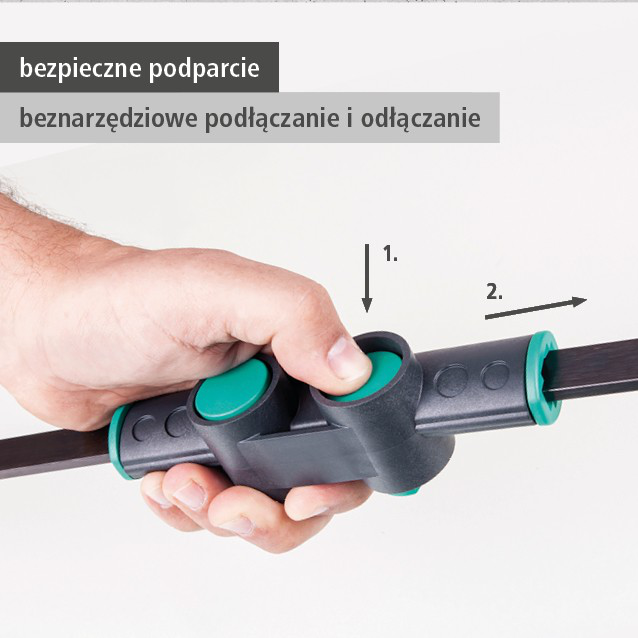 Connector PRO L/EASY One-Hand Clamp Adapter (pl)