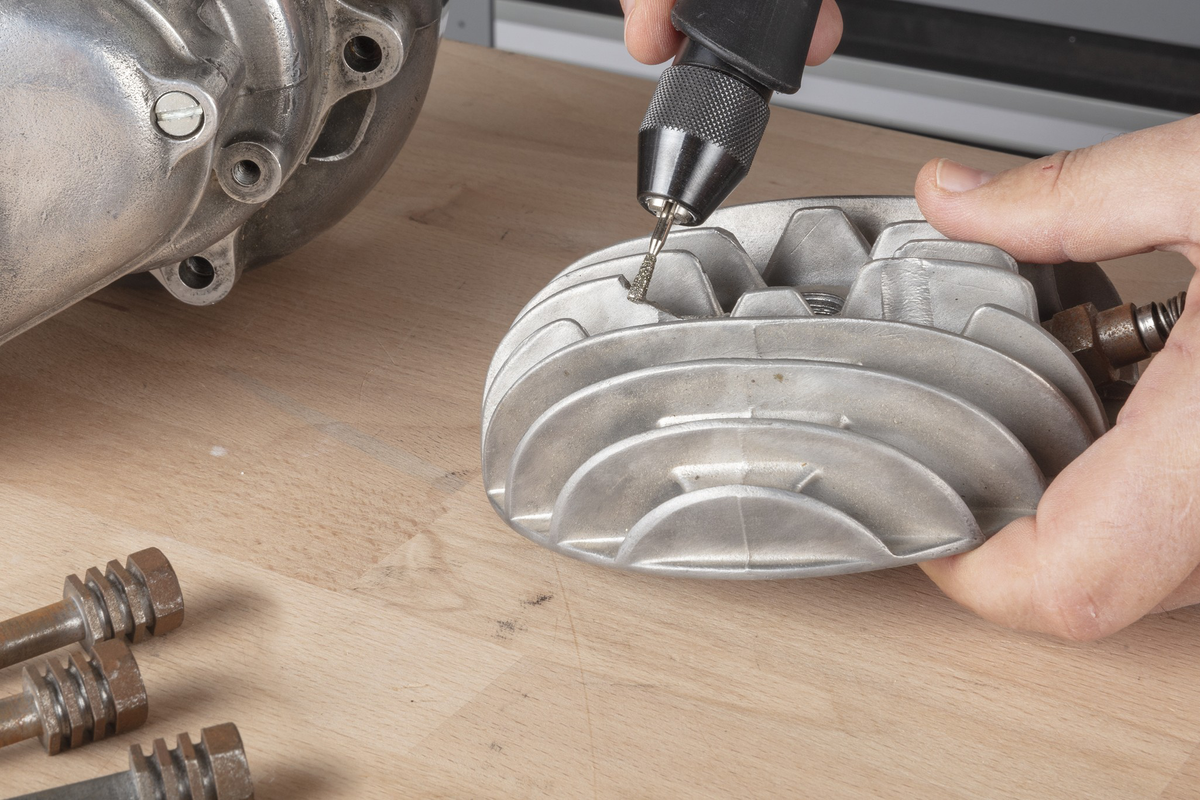 Diamond Mounted Point Set, Cylindrical, 3 Pcs. - Image 2