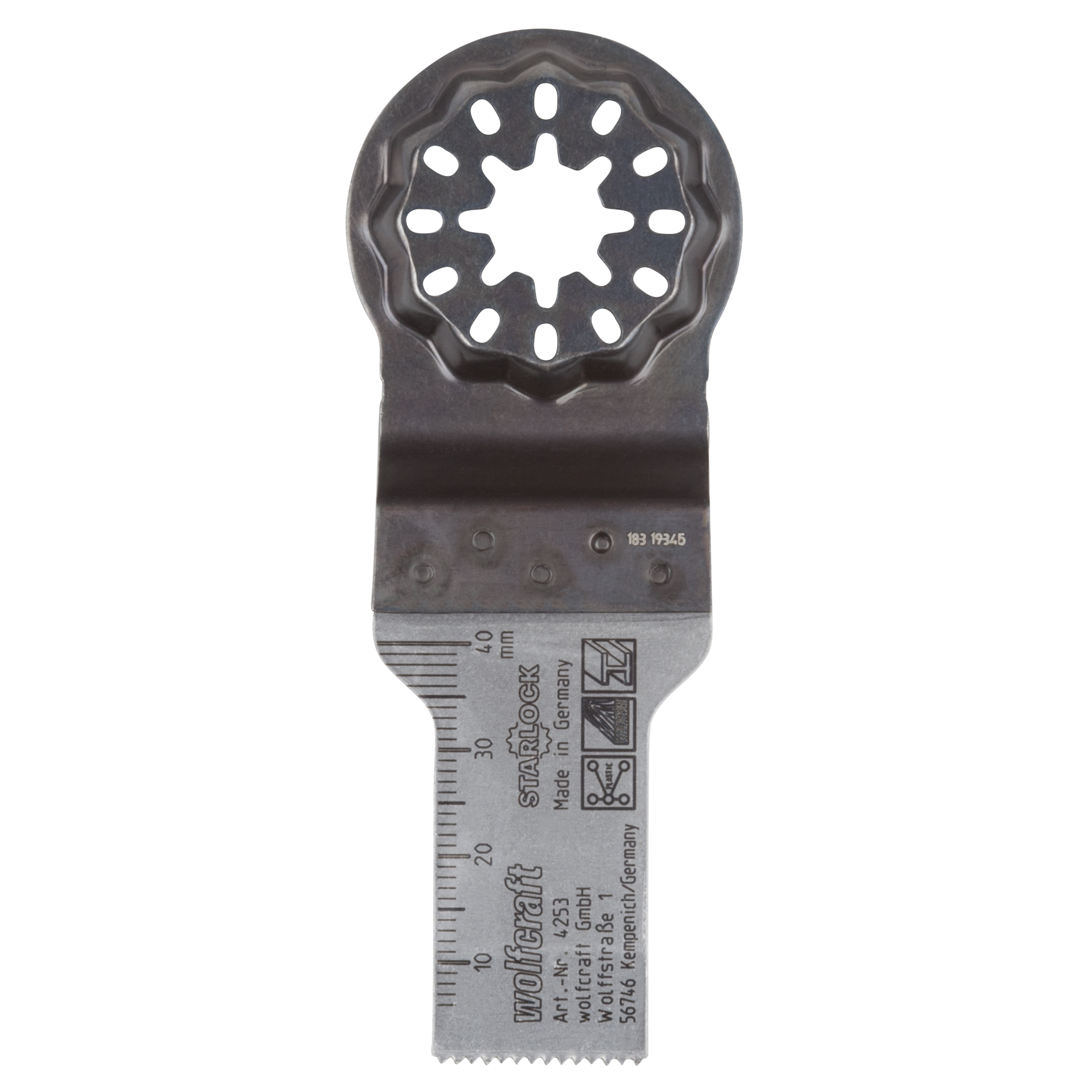 BIM Pushcut Saw Blade “Expert”, STARLOCK receptacle, plastic, plasterboard, wood with nails, 20 mm