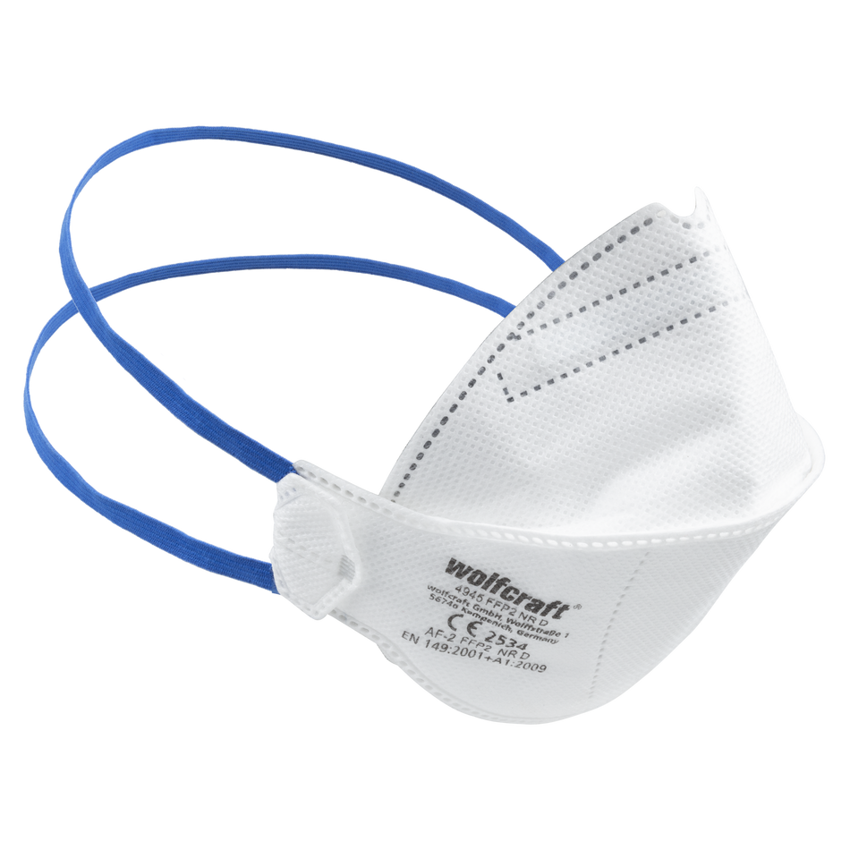 2 Folding Respirators FFP2