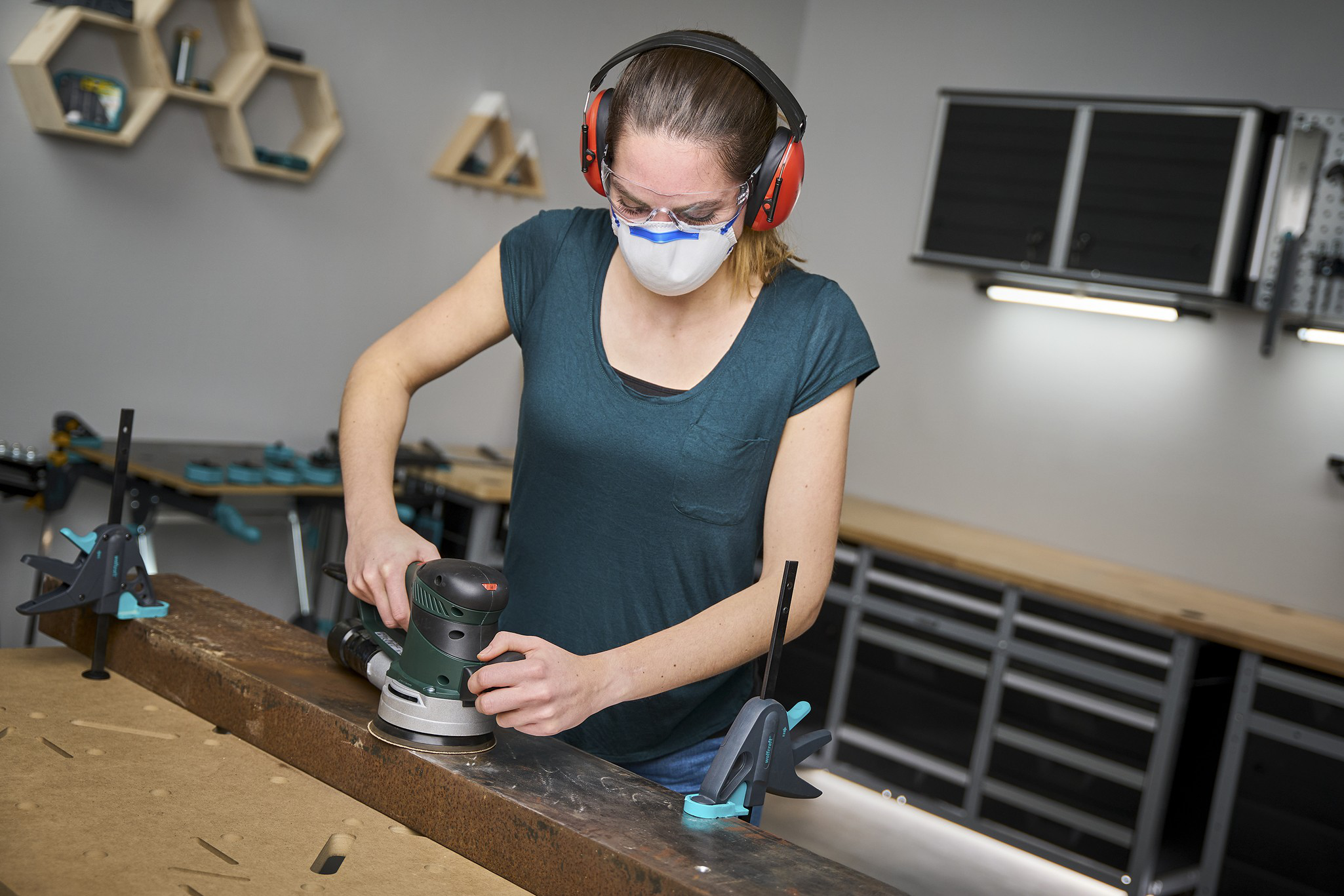 Multi-Hole Sanding Discs for Eccentric Sanders, Ø 125 mm