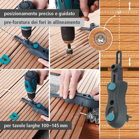 Deck Flooring Drilling Set, 3 pcs. (it)