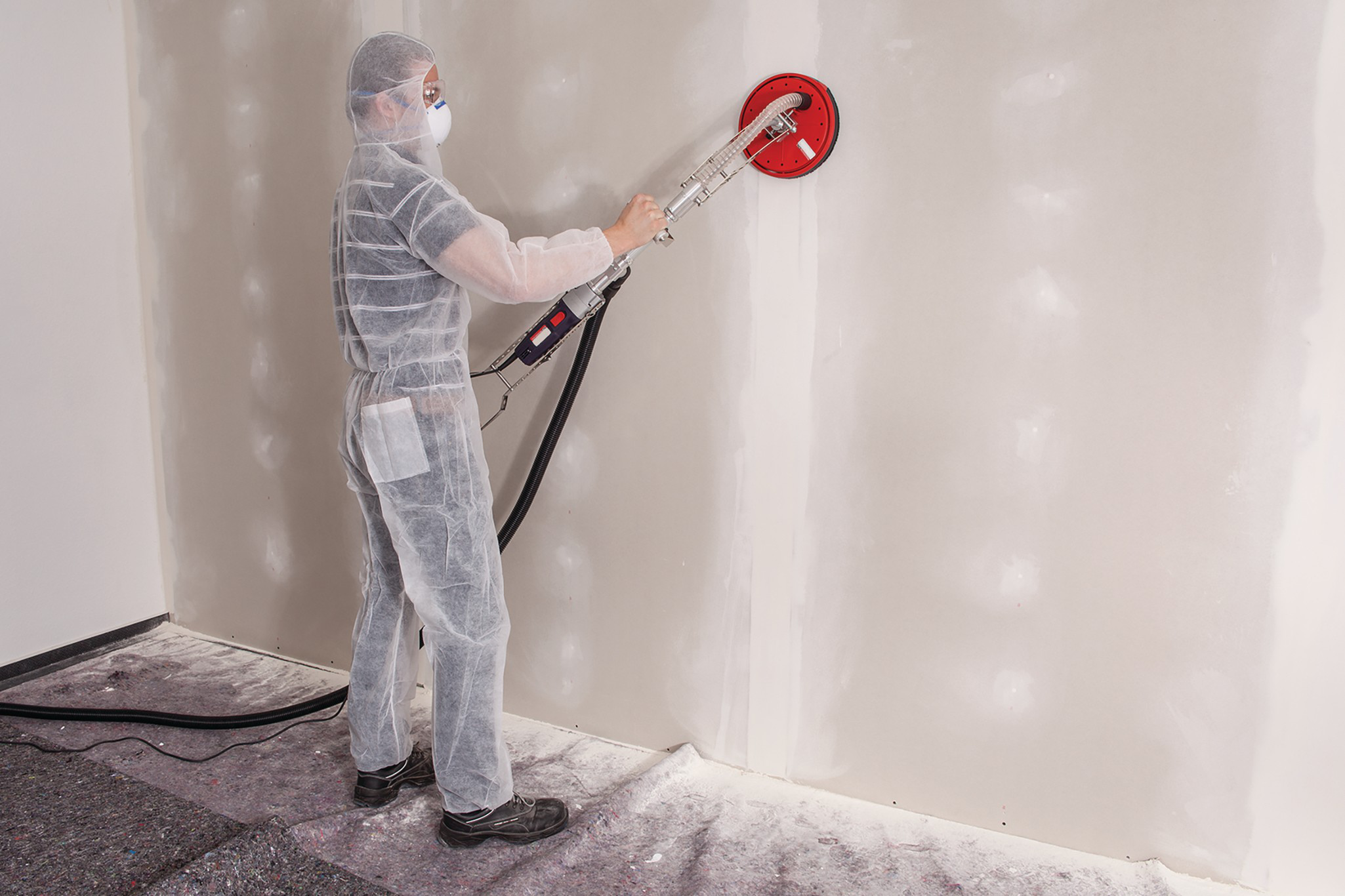 Easy-Fix Sanding Pad for plasterboard Ø 225 mm - Image 2