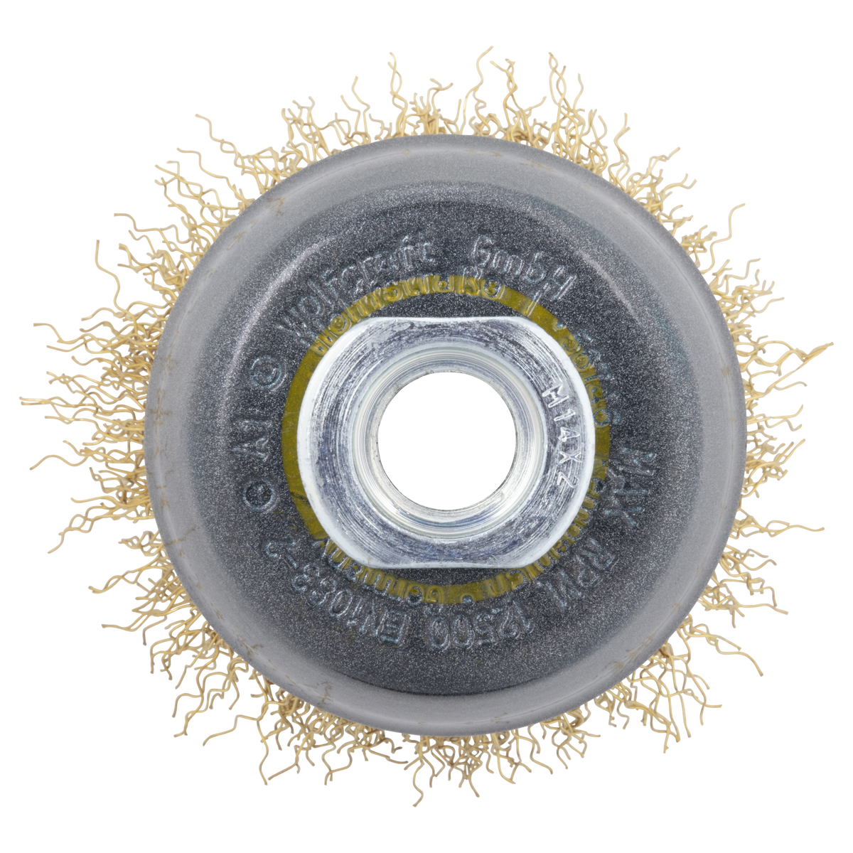 Brass Wire Cup Brush, Ø 70 mm