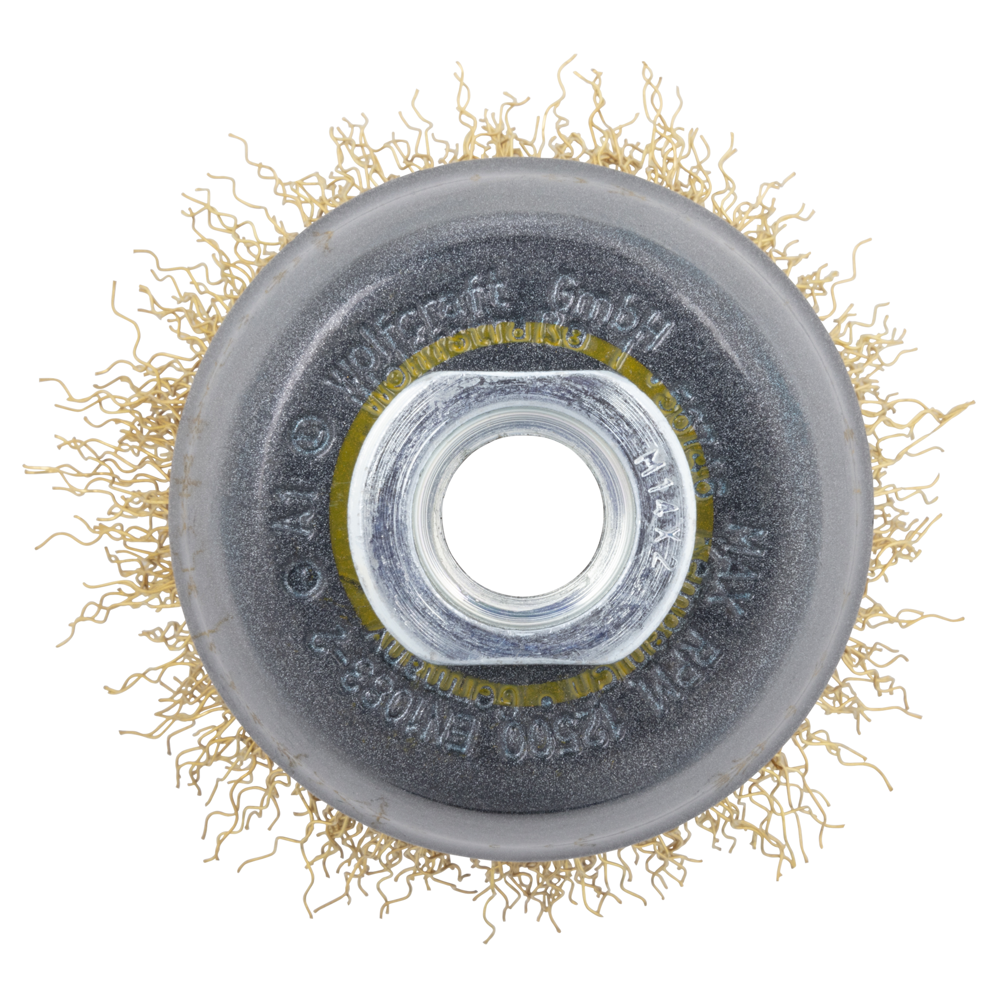 Brass Wire Cup Brush, Ø 70 mm