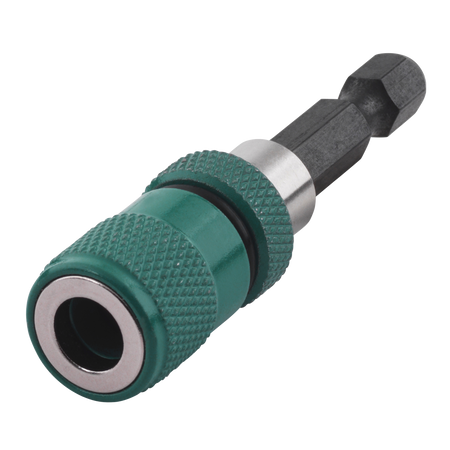 Bit Holder With Depth Stop and Ring Magnet
