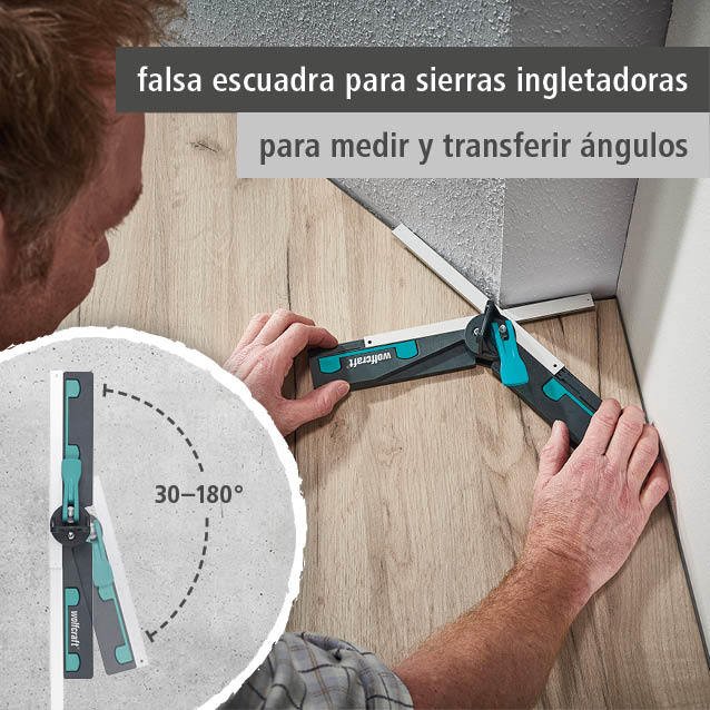 Angular Bevel Gauge for Mitre Saws (es)