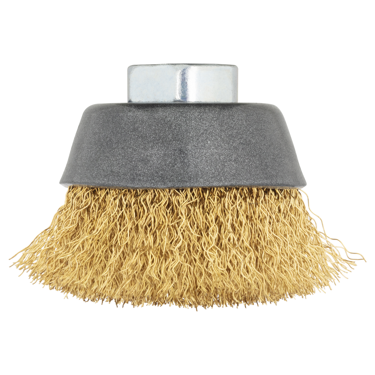 Brass Wire Cup Brush, Ø 70 mm