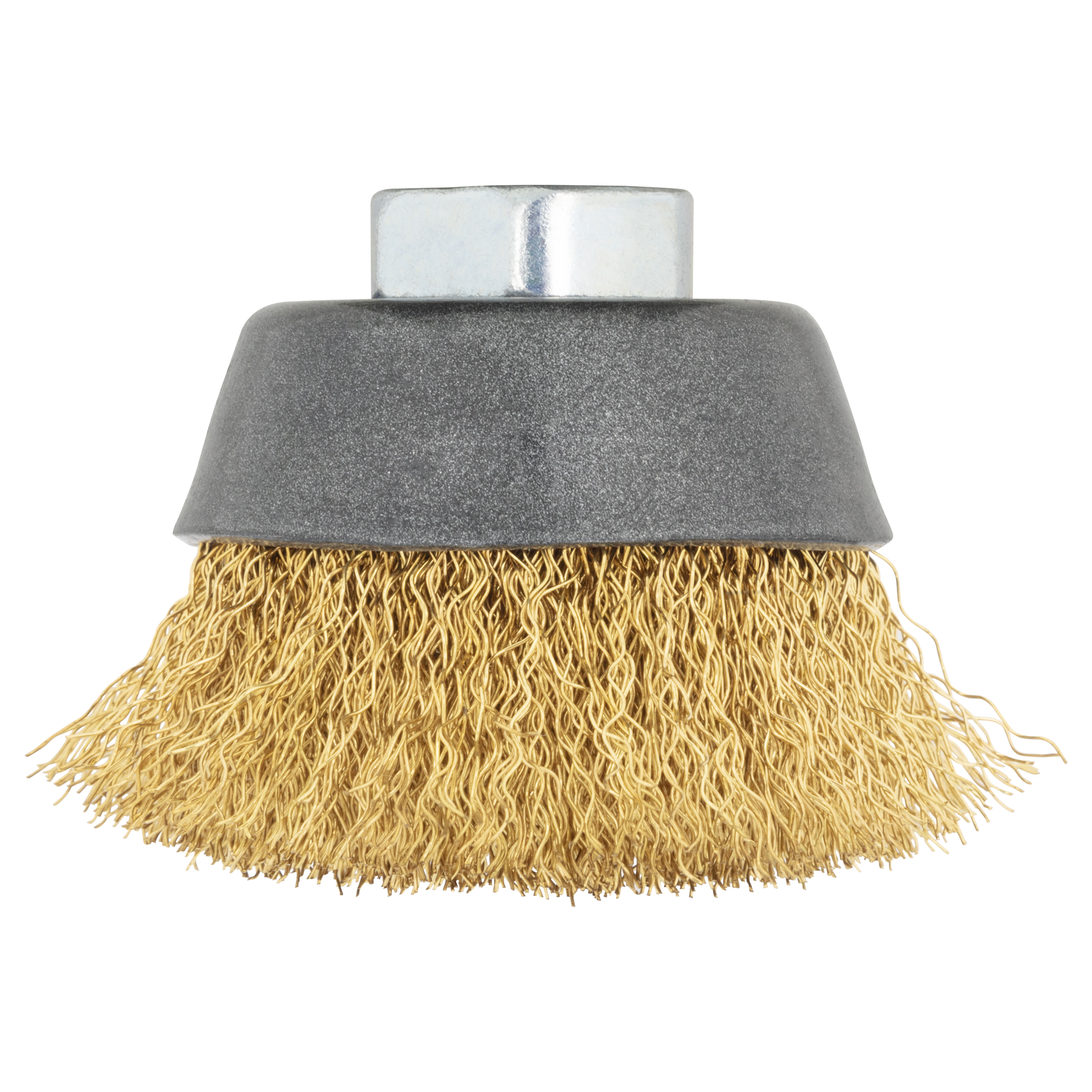 Brass Wire Cup Brush, Ø 70 mm