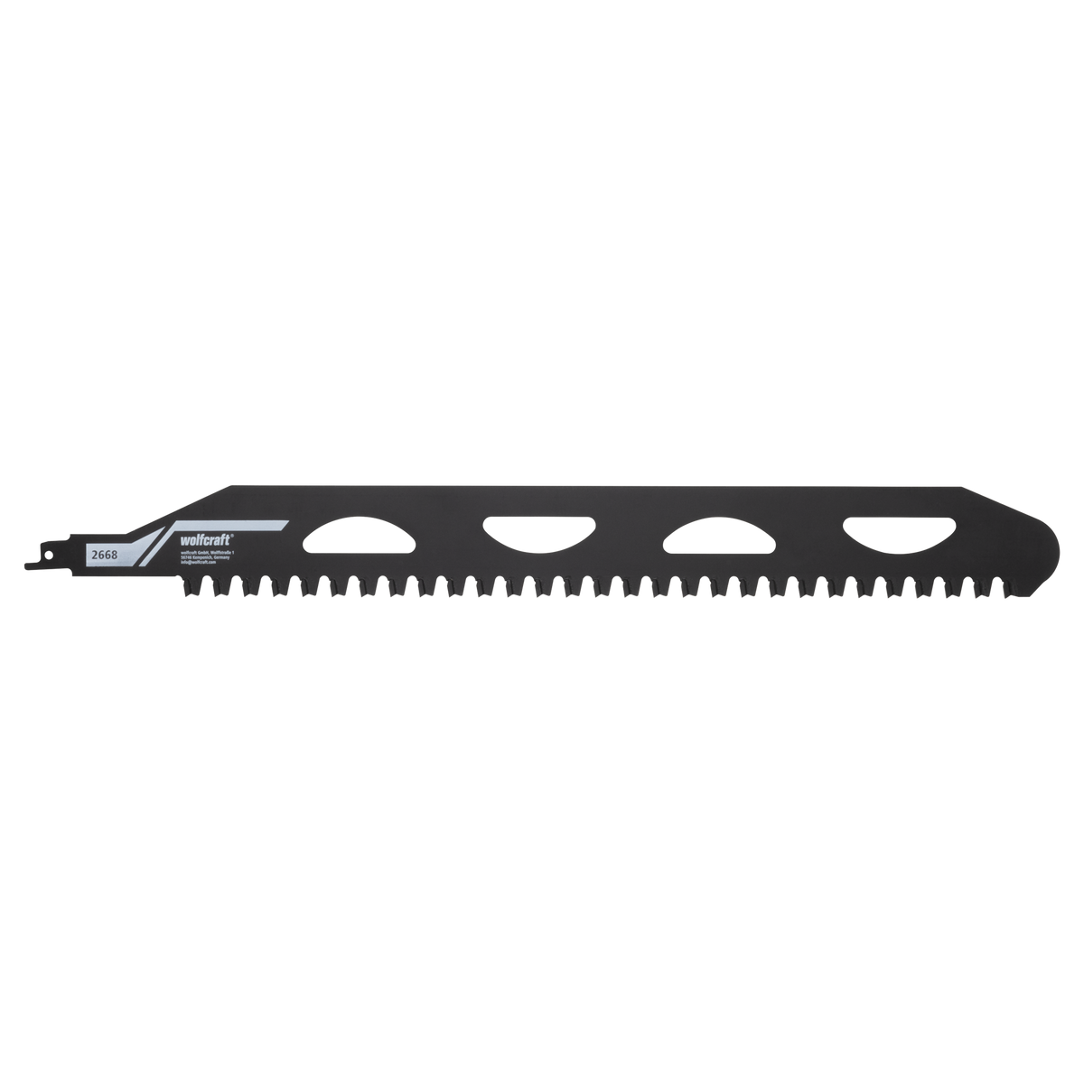Sabre Saw Blade, TC Tipped, Aerated Concrete and Hollow Bricks, Straight Cut