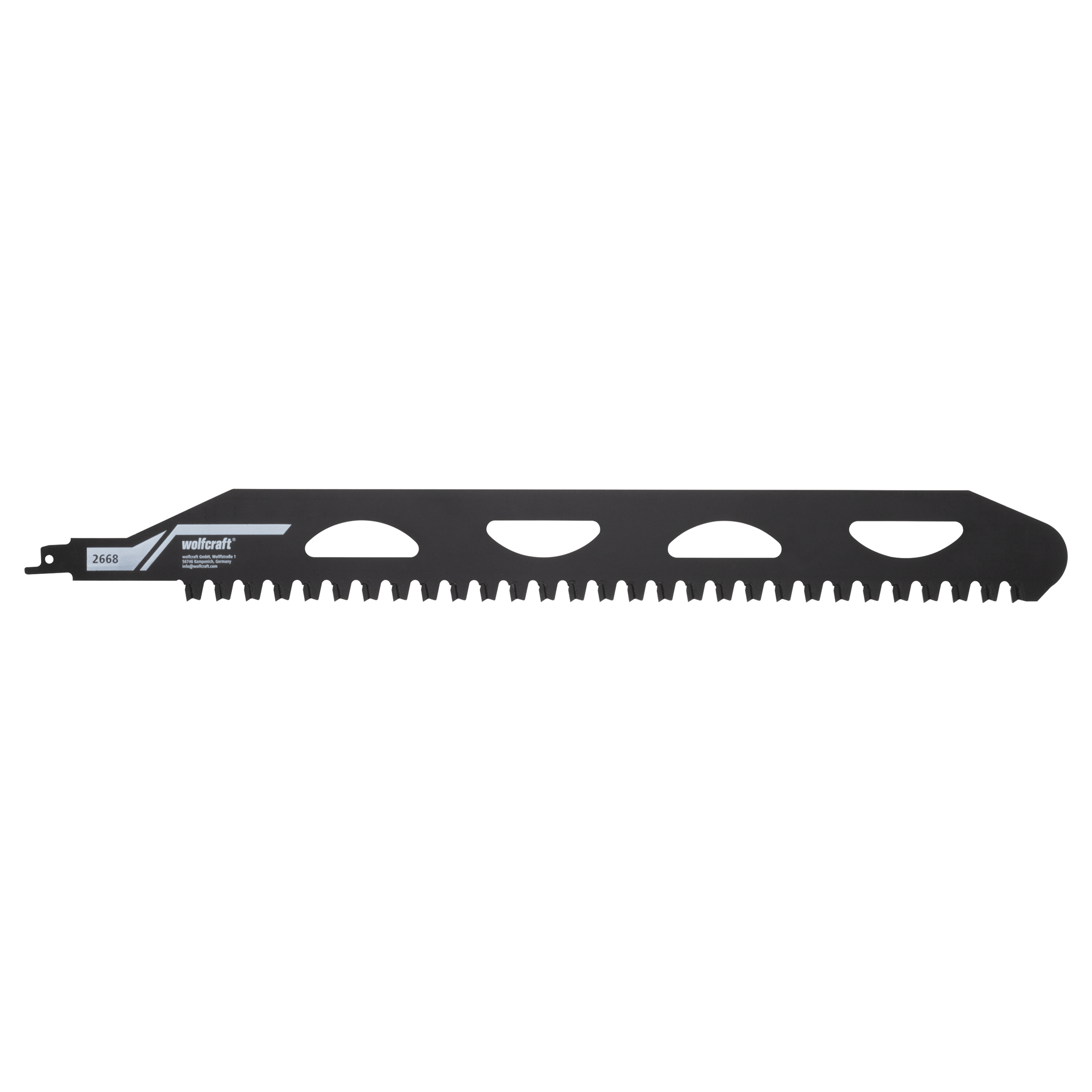 Sabre Saw Blade, TC Tipped, Aerated Concrete and Hollow Bricks, Straight Cut
