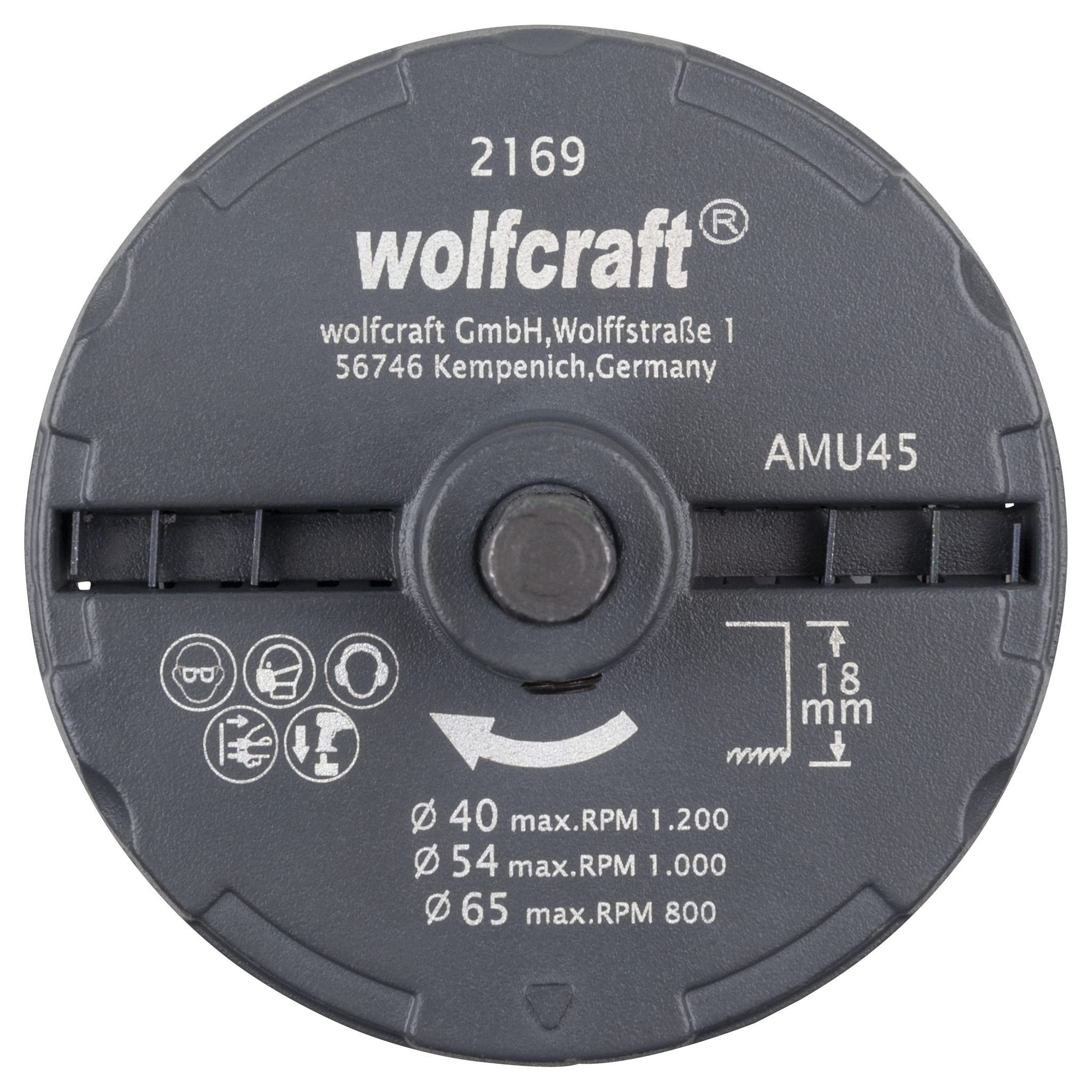 Multi-Blade Hole Saw, Ø 40–65 mm