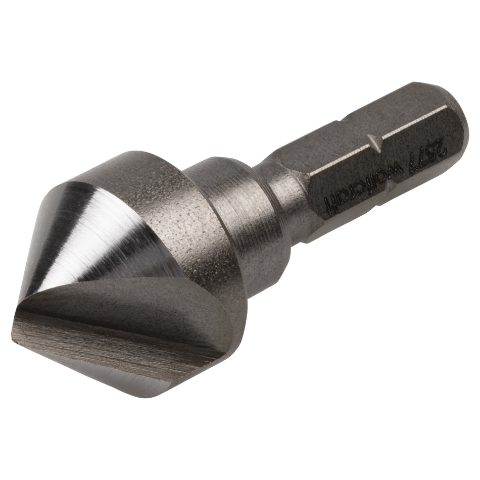 Tool Steel Countersink, Hexagon Shank, Ø 16 mm