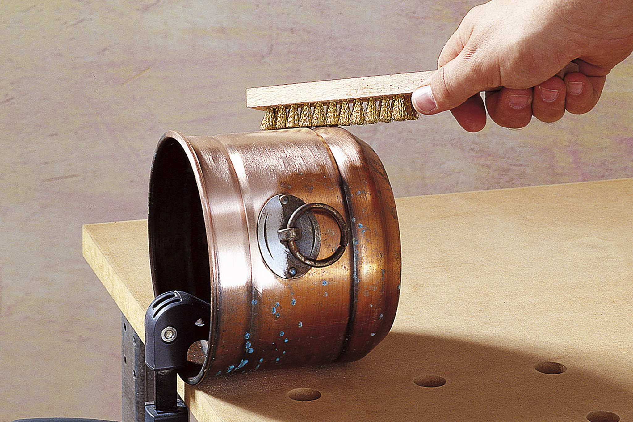 Brass Wire Fine Wire Brush - Image 2