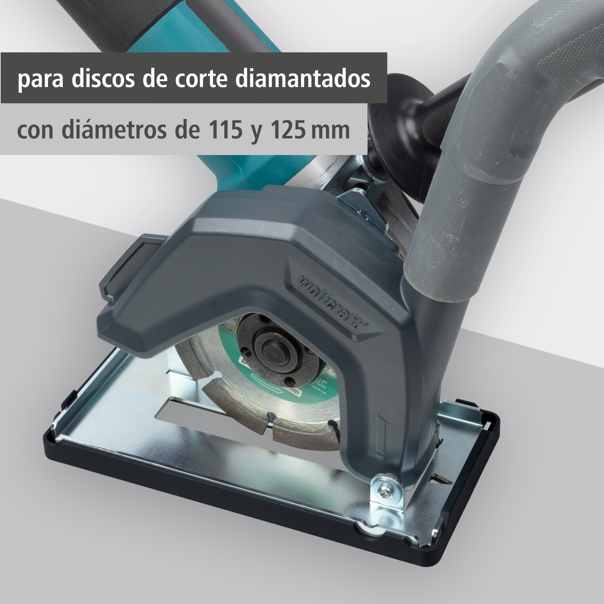 Extraction Hood With Guide Block for Angle Grinder (es)