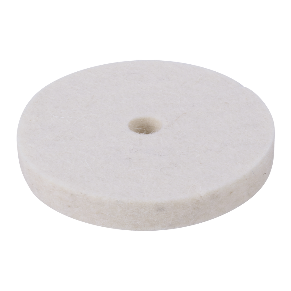 Felt Buffing Pad, Ø 75 mm