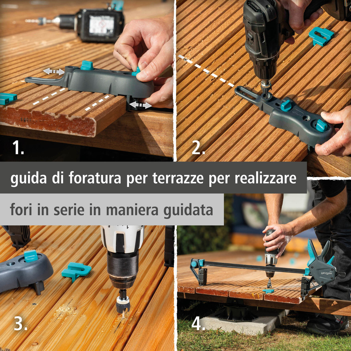 PRO Deck Building Set, 11 pcs. (it)