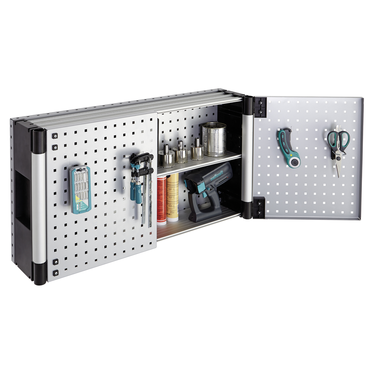 Pegboard Cabinet Set, 11 pcs.
