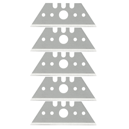 5 Professional Trapezium Blades 0.65 x 52 mm