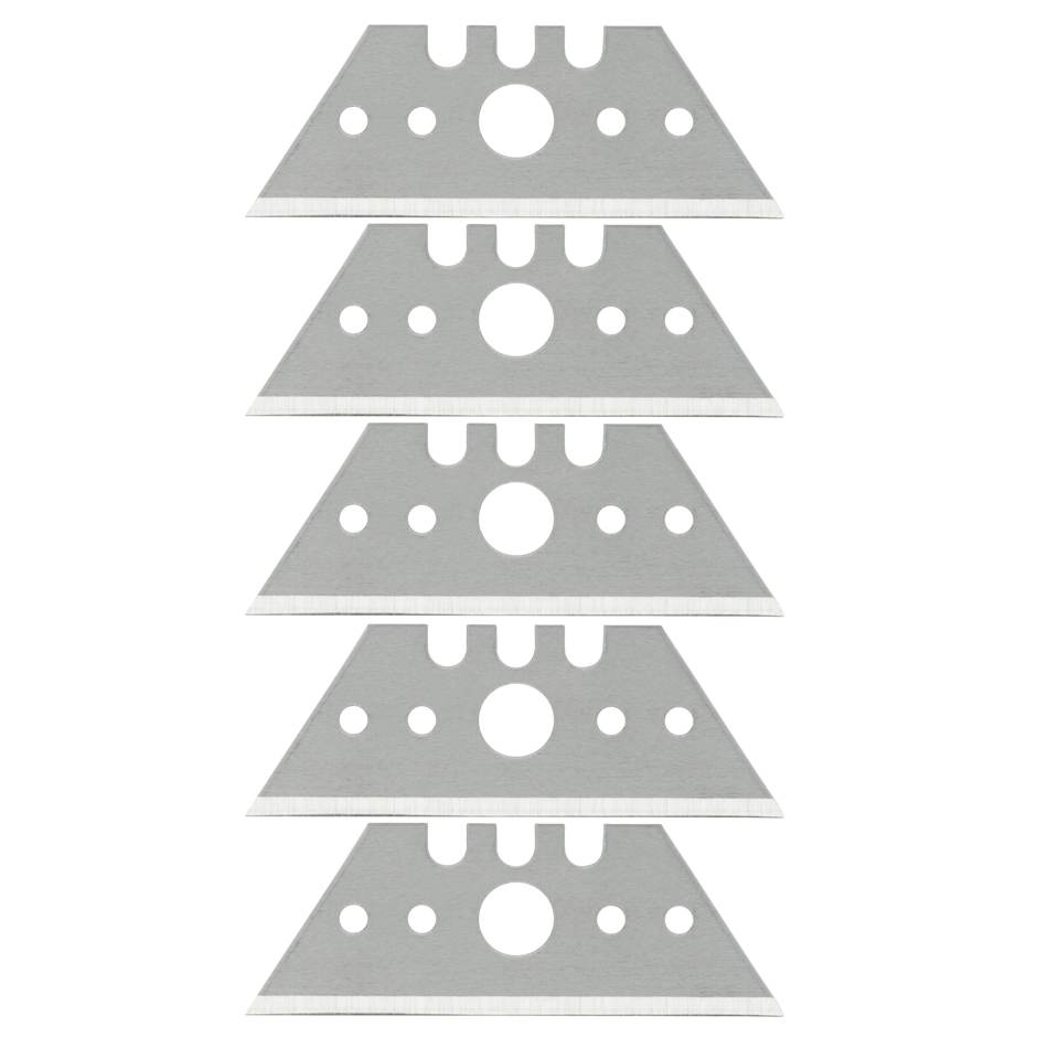 5 Professional Trapezium Blades 0.65 x 52 mm