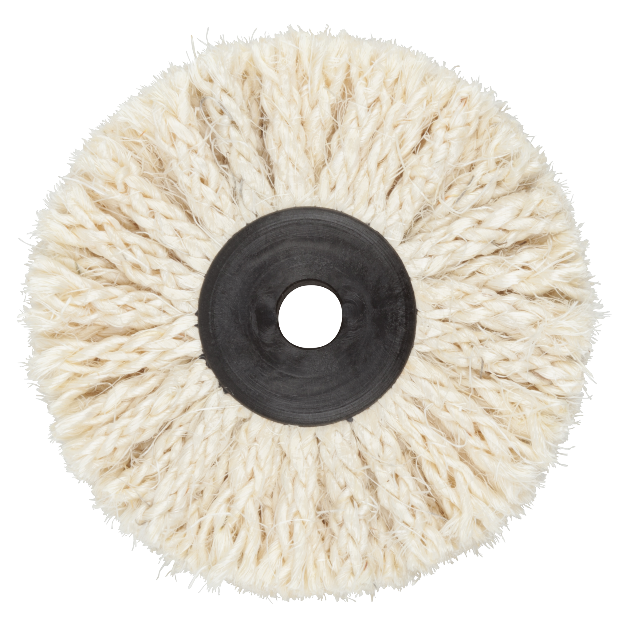 Sisal Knurled Brush, Ø 85 mm