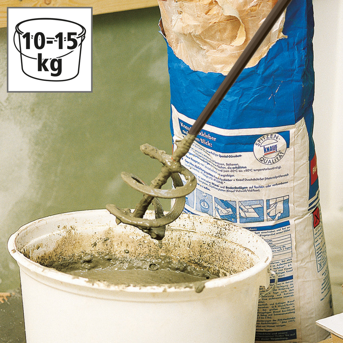 Heavy-Duty and Adhesive Mixer “Professional”, Ø 100 mm