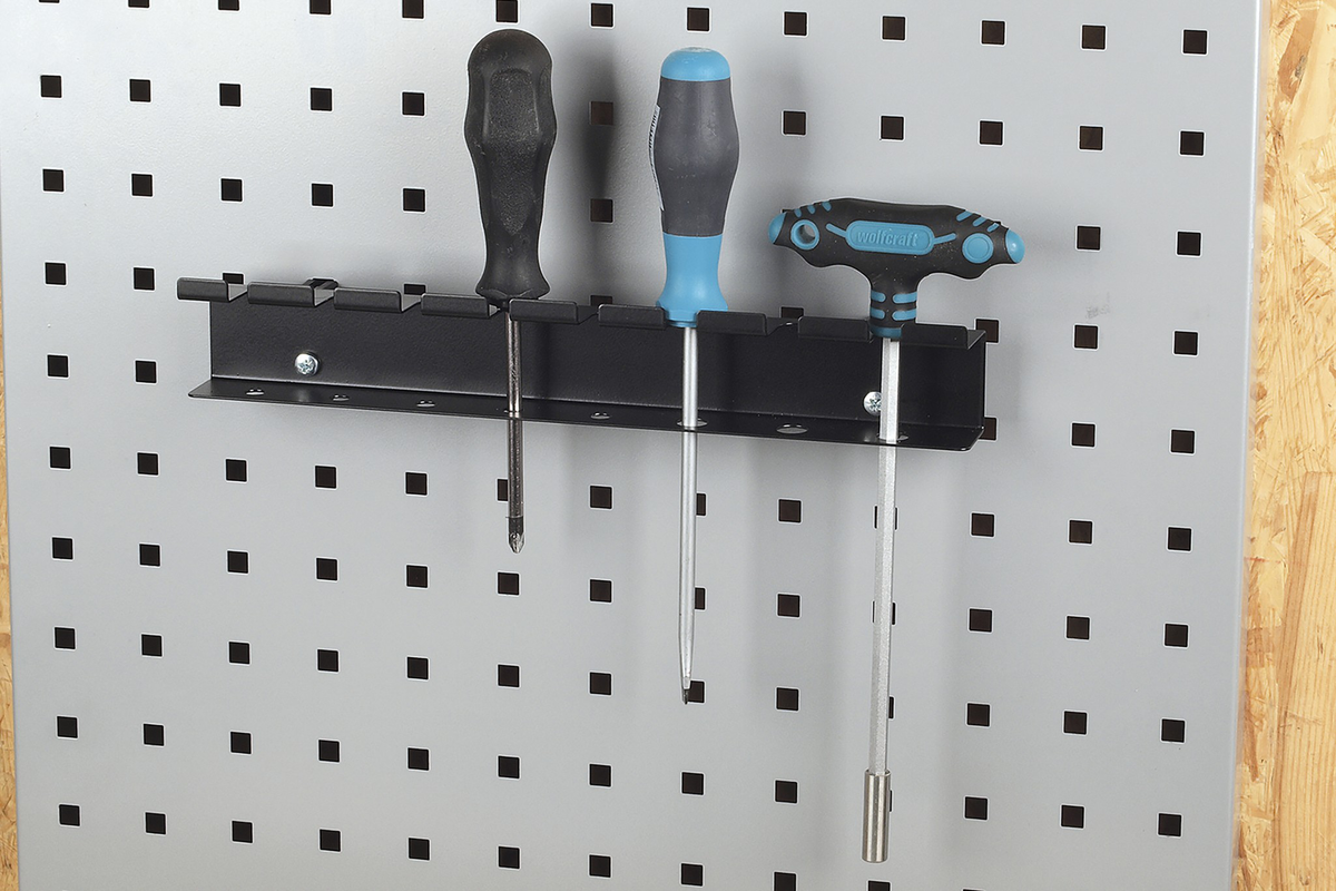 Screwdriver Holder for Workshop System Pegboard