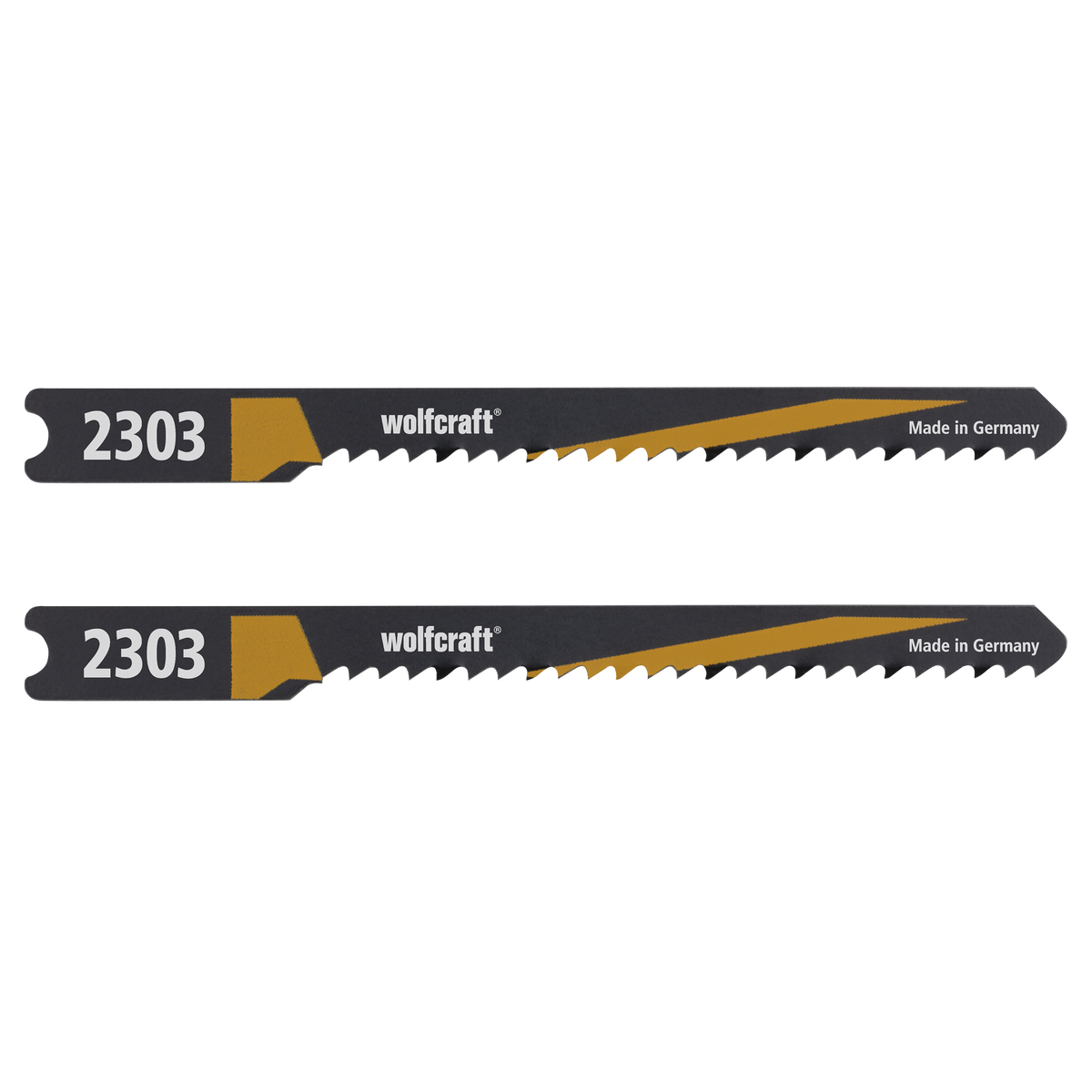 2 HCS Jigsaw Blades, U-shank, wood, curved cut