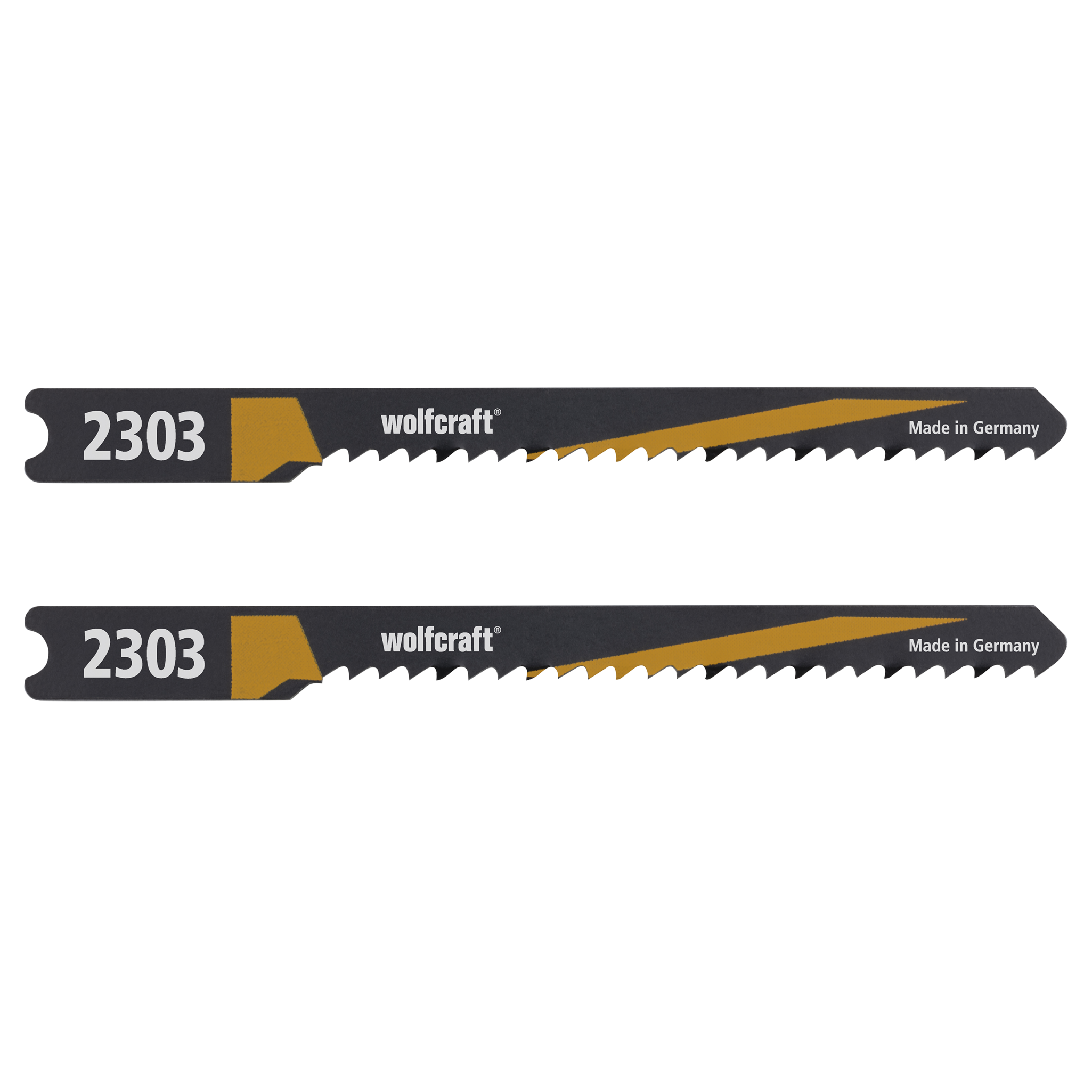 2 HCS Jigsaw Blades, U-shank, wood, curved cut