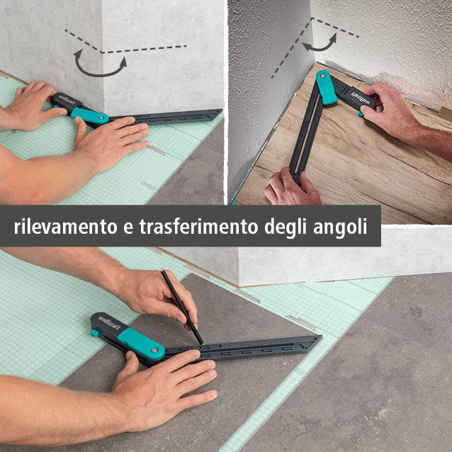 Angular Bevel Gauge with Marking Gauge Function (it)