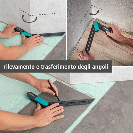 Angular Bevel Gauge with Marking Gauge Function (it)