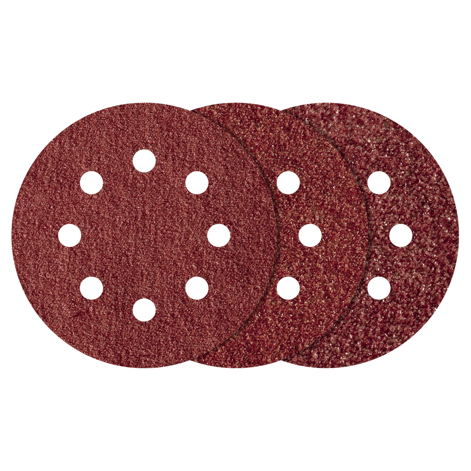 Easy-Fix Sanding Discs Wood/Metal, Ø 115 mm, 25 Pcs.
