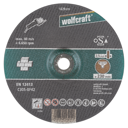 Cutting Disc for Stone, depressed centre, Ø 230 mm