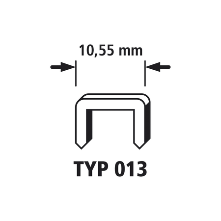 tacocraft P 10 Hand Stapler, with Plastic Body