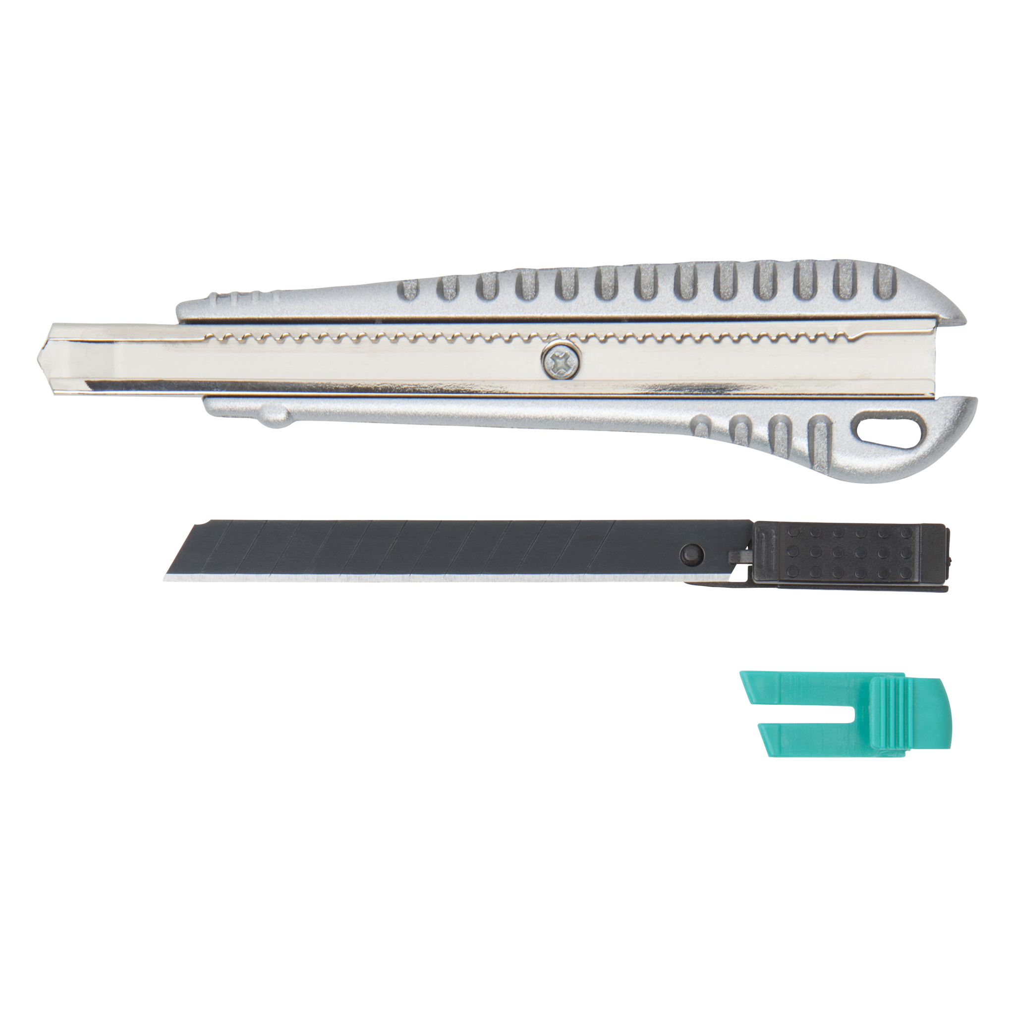 Metal Snap-Off Blade Knife, 9 mm, “Profi-Sharp” Black Blade