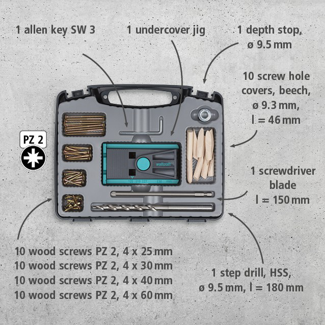 Undercover Jig Set PZ, 55 pcs. (en)