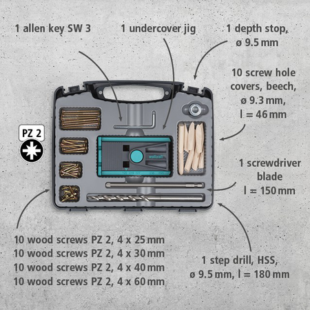 Undercover Jig Set PZ, 55 pcs. (en)