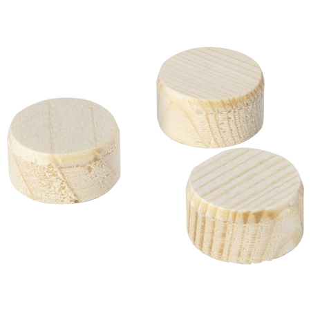 40 Wooden Plugs, Ø 20 mm