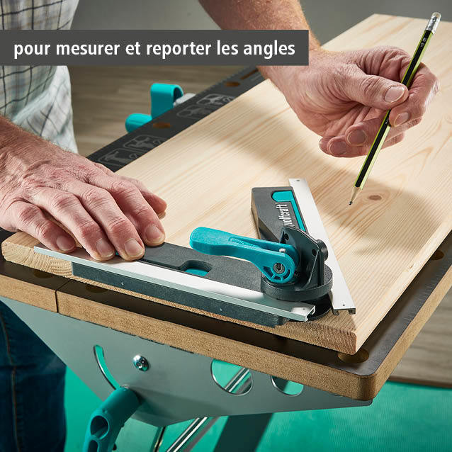 Angular Bevel Gauge for Mitre Saws (fr)