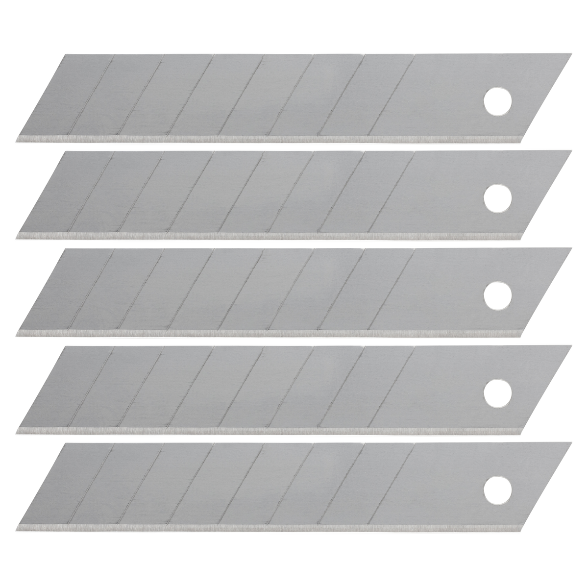 5 Snap-Off Blades 18 mm, 8 Segments