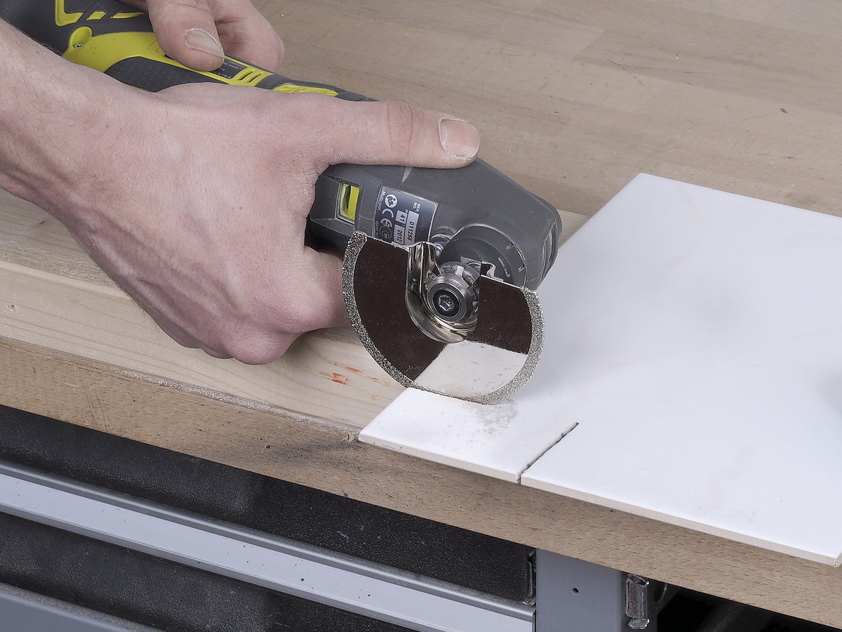 Diamond-Coated Radial Saw Blade “PRO”, universal receptacle, mortar residues, cement joints, Ø 85 mm