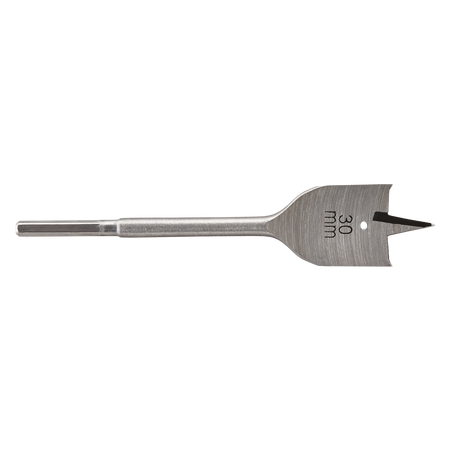 Flat Milling Drill Bit, Hexagon Shank, Ø 30 mm