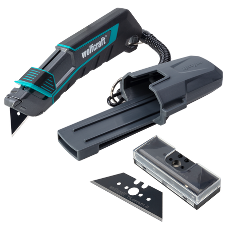 PRO SAFETY Trapezium Blade Knife Set With Sheath