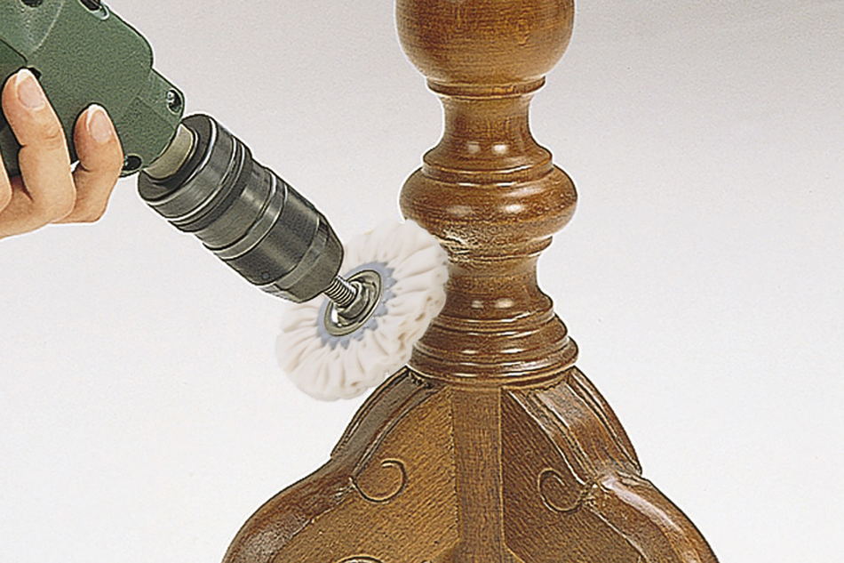 Felt Buffing Wheel, Ø 85 mm - Image 2